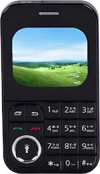 Andowl P16 Dual SIM Κινητό με Μεγάλα Κουμπιά Μαύρο