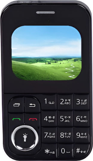Andowl P16 Dual SIM Κινητό με Μεγάλα Κουμπιά Μαύρο
