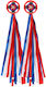Decorative Handlebar Tassels Captain Red-Blue