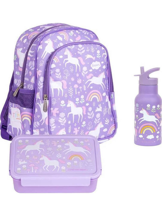 A Little Lovely Company Unicorn Dreams Set școl...