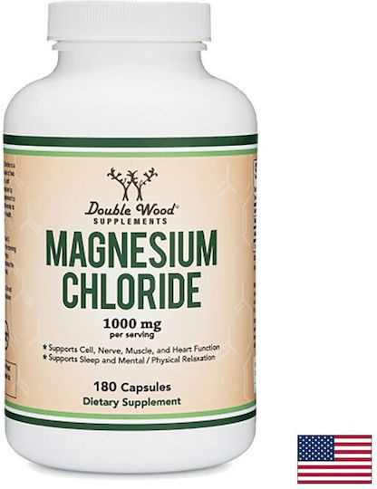 Магнезиев хлорид 180 капсули Double Wood