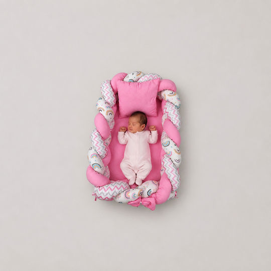 Kamtex Baby Baby Nest Pillow Pink 45x70cm