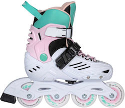 Playlife 19.880368 Inline Adjustable White Children's Rollers