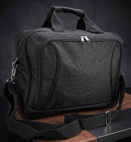 Seagull Sack Voyage Black Fabric M40xW20xH30cm