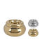 Aschenbecher 11×6cm Gold