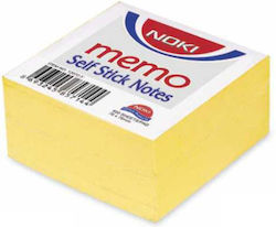 Unipap Stickers Memo Pads Cube Yellow 7.5x7.5