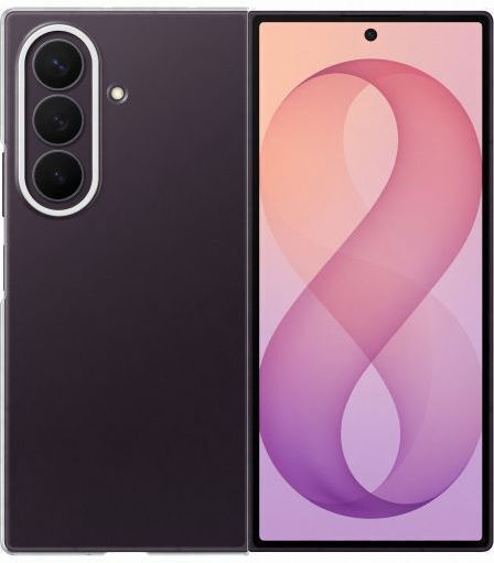 Samsung Silicone Back Cover 0.8mm Transparent (Galaxy Z Fold8)