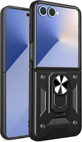 SSCase Umschlag Rückseite Kunststoff Schwarz Galaxy Z Flip8