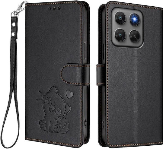 SSCase Brieftasche Schwarz Motorola Moto G47 5G