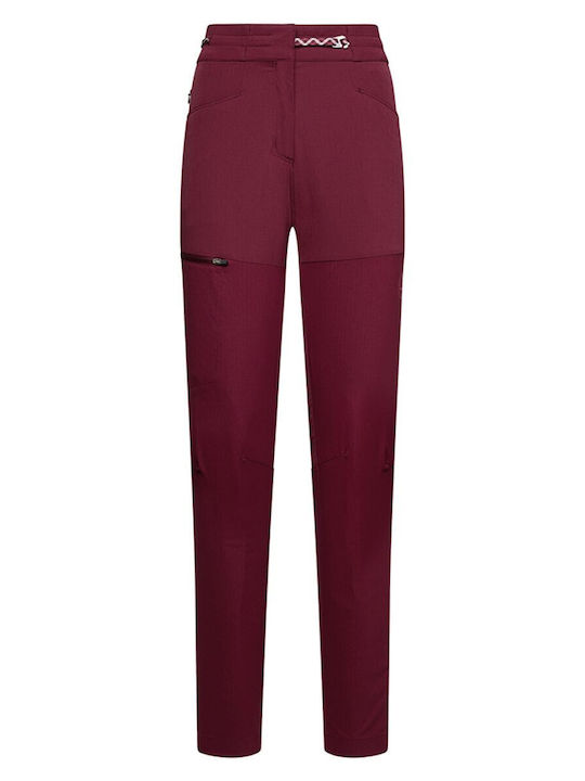 La Sportiva Pantaloni Lung Pentru Femei De Cățărare Roșii