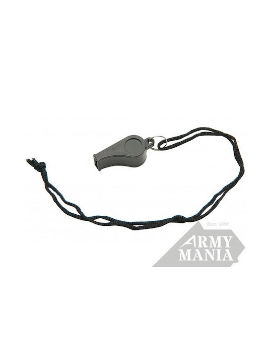 Σφυριχτρα Πλαστικη Κορδονι Armymania