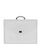 +Efo Plastic Drafting Bag With Handle 38x5x28cm White