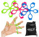 4FIZJO Finger - Hand Trainer 3 Stück mit Schwerer Widerstandsniveau