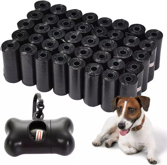 Hundekotentsorgung Taschen – Set 50 Rollen + Robuste Dispenser-Hülle
