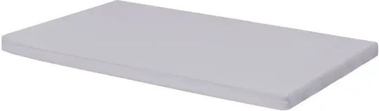Waldin Lenjerie De Patut Bebe Pentru Cradle Din Bumbac Cu Cauciuc Gri 90x50cm