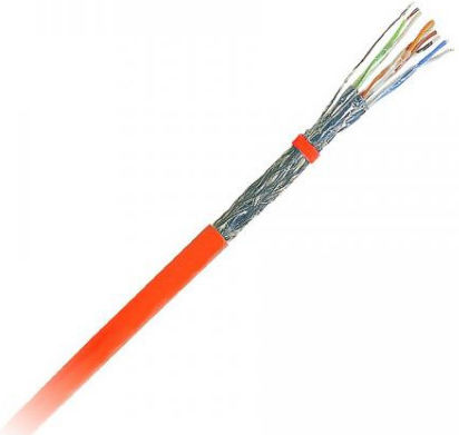 Nexans Direct Attach Copper Cat.6 (Gigabit) Cablu de rețea Ethernet 500m Portocaliu