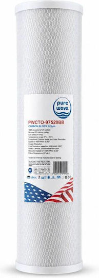 Water Filter Cartridge for Central Water Filtration System / Reverse Osmosis from Activated Carbon 20" 5 μm