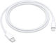 Apple USB-C to Lightning Cable 18W Λευκό 1m
