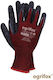 Ogrifox Ogrifox Sicherheitshandschuhe Rot Latex/Polyester