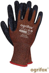 Ogrifox Mănuși de lucru Latex / Poliester
