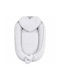 New Baby Baby- und Kinderkissen Nest Minky Heart Grau