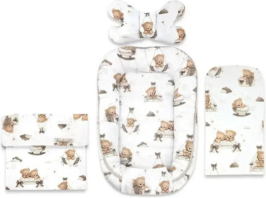 MimiNu Baby Nest Pillow Beige MimiNu Baby Nest Pillow Beige