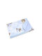 Qmini Pătură Tip Pepinieră Swaddling Bumbac Bej 75x100 cm