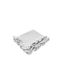 Qmini Pătură Pepinieră Swaddling 100% Bumbac Gri 75x100 cm