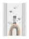 Ceba Baby Saltea de schimbat rigidă Rainbow Home 50x70cm