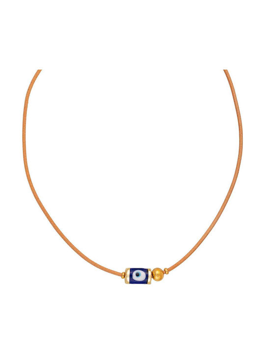 Excite-Fashion Halsketten Auge Blau