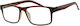 Aegean Dolphin Clip-On Lesebrillen +1.00 in Braune Farbe Dolphin-10700-braun-100_33980
