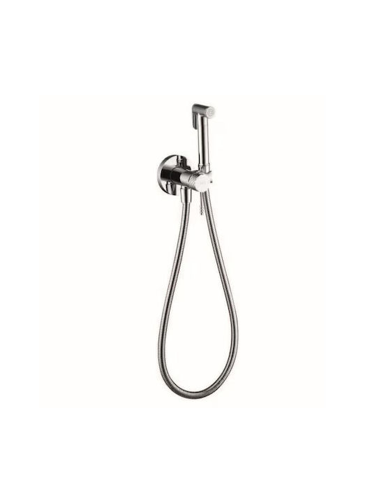 Imex Wall Mounted Bidet Set Brushed Nickel