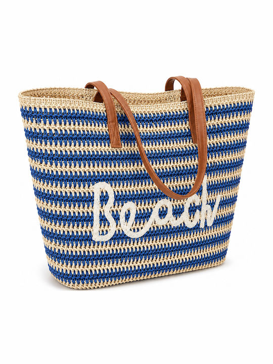 Join Join Korbweide Strandtasche Blau