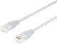 Lanview U/UTP Kat.6 Ethernet Netzwerkkabel 0,5m Weiß