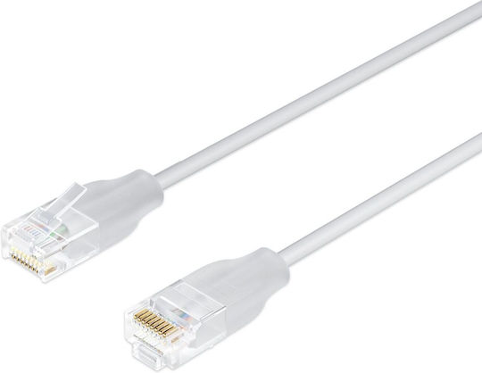Lanview U/UTP Kat.6 Ethernet Netzwerkkabel 10m Weiß