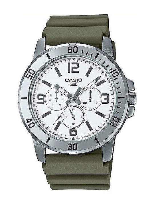 Casio Ceas Bărbătesc Cu Baterie Cu Curea Din Ca...