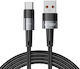 Tech-Protect Ultraboost Cable USB-C мъжки - USB-A 66W Черен 2m 1719908377