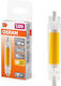 Osram Lampă LED 4.5W 78mm pentru Dulie R7S Alb Cald 470lm