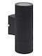 Keskor Iluminat Exterior Montat Pe Perete GU10 Dublu Fascicul 6.5x8.5x17.5cm