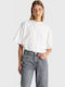 Damen Bluse mit 3/4 Ärmel Weiß 8923713-Weiße
