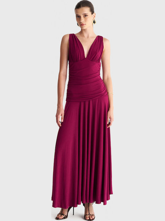 Maxi Damenkleid Rote