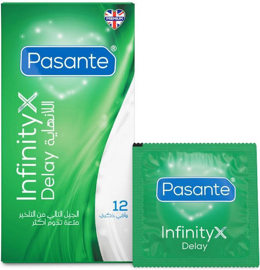 Pasante Pasante Infinity Kondome 12 Stück Mit Verzögerung Natürlich