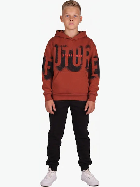 Joyce Kids Sweatpants Set Tile Red