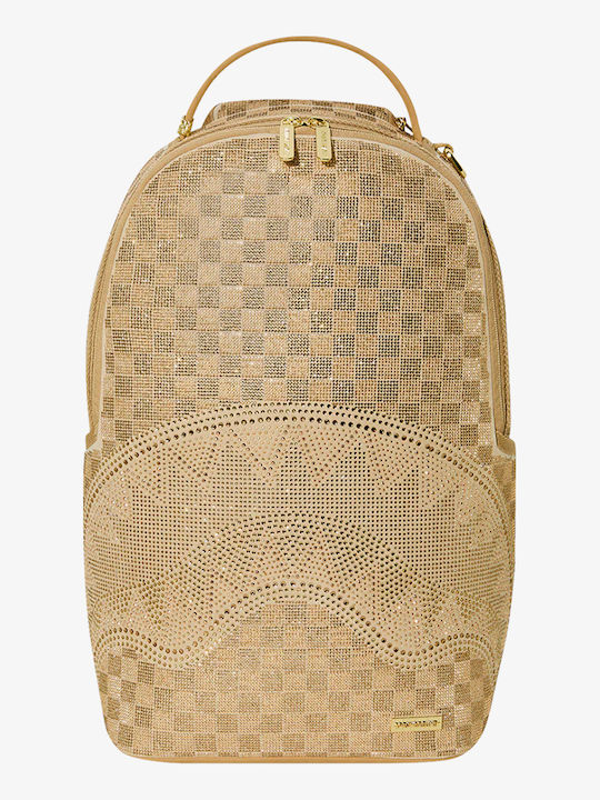 Sprayground 2 Tone Gold Trinity Ученическа раница Златиста 29 x 15 x 45.7см