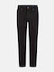 Мъжко Джинсово Панталон Relaxed Tapered Кройка Черен