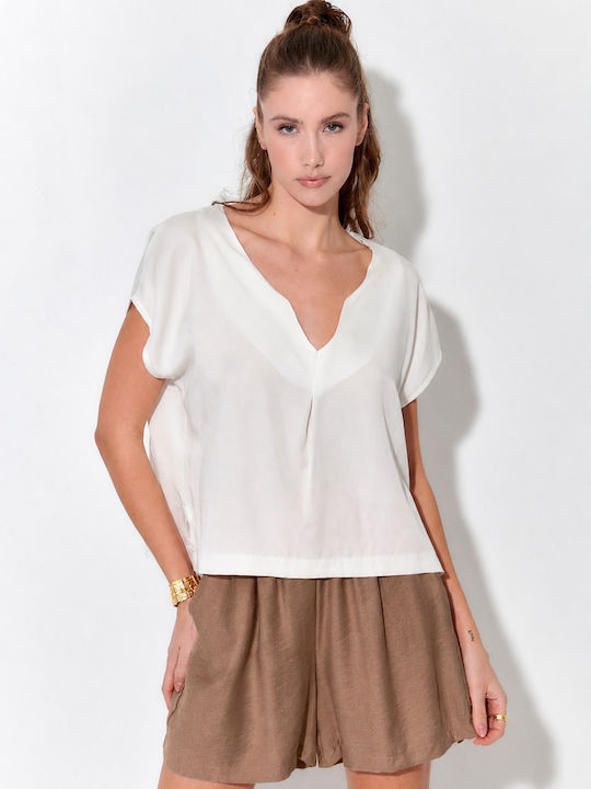 Theros Island Damen-Shorts Braun S265034