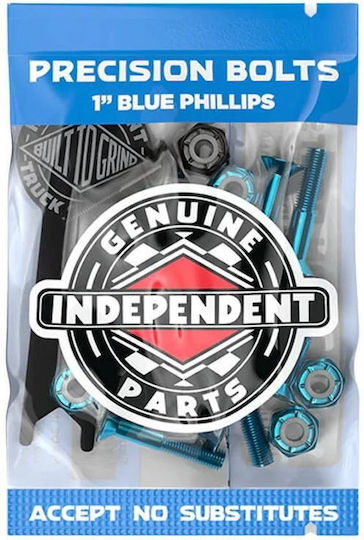 Independent Винтове за скейтболтс Phillips W Tool Сини-ind-blt-0027-blue