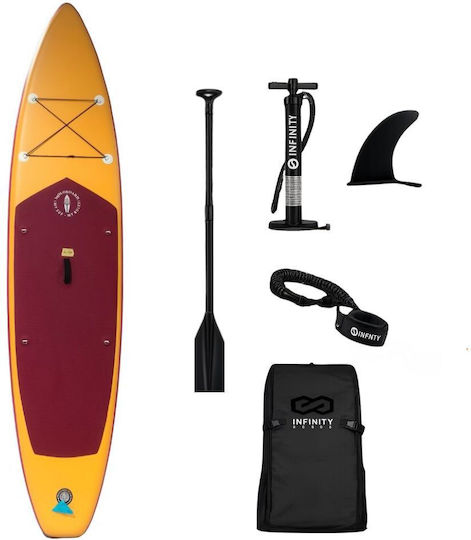 Dream House Aufblasbare SUP Board mit Länge 3,5 m Hellblau