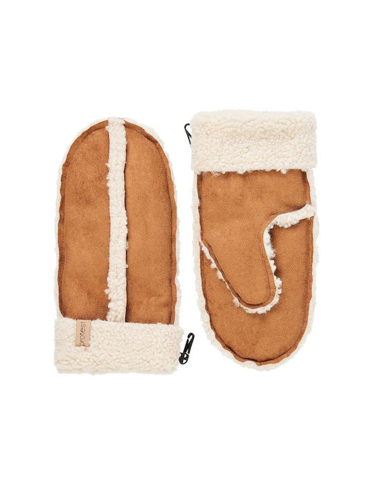 Protest Mittens Women's Ski & Snowboard Gloves Brown