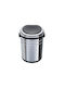 MRShome MRShome Mülleimer aus Edelstahl Silber 68lt